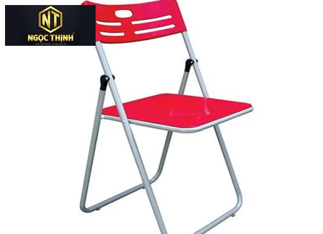 GHẾ GẤP ĐỎ ĐƠN GIẢN DỄ DI CHUYỂN